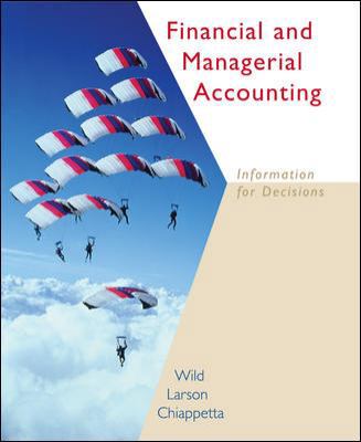 Financial and Managerial Accounting: Informatio... 0073044350 Book Cover