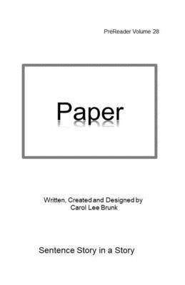 Paper: PreReader Volume 28 B087L4NFH2 Book Cover