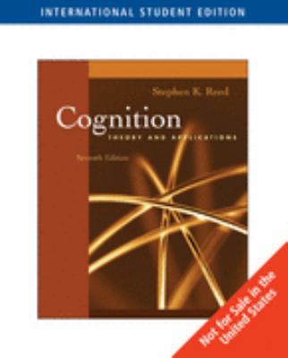 Cognition: Theory and Applications 0495187585 Book Cover