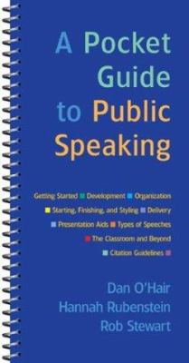 A Pocket Guide to Public Speaking 0312400780 Book Cover