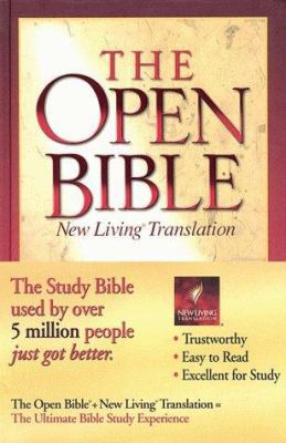 The Open Bible: New Living Translation 0785205365 Book Cover