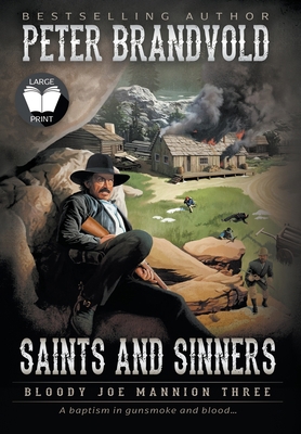 Saints and Sinners: Classic Western Series [Large Print] 163977503X Book Cover