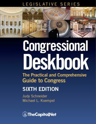 Congressional Deskbook: The Practical and Compr... 1587332086 Book Cover