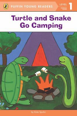 Turtle and Snake Go Camping: Level 1: Emergent ... 0448457903 Book Cover