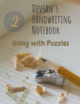 Devsan's Handwriting notebook with puzzles - 8.... 1088696473 Book Cover