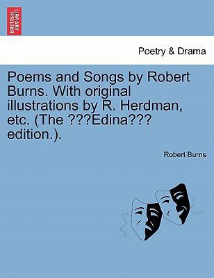 Poems & Songs by Robert Burns. with Original Il... 1241241880 Book Cover