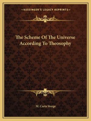 The Scheme Of The Universe According To Theosophy 1162888784 Book Cover