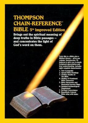 Thompson Chain Reference Bible (Style 515 index... [Large Print] 088707149x Book Cover
