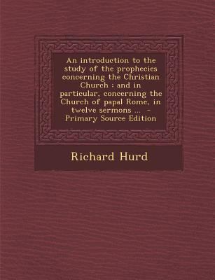 An Introduction to the Study of the Prophecies ... 1287844642 Book Cover