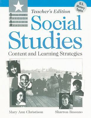 Social Studies: Content and Learning Strategies 0801309891 Book Cover