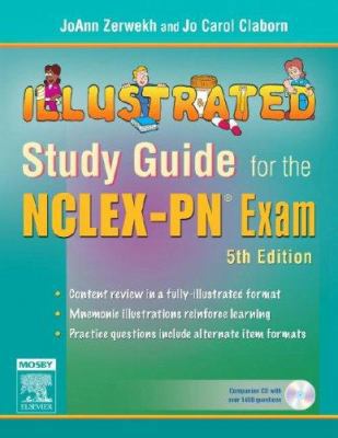 Illustrated Study Guide for the Nclex-Pn(r) Exam 032303957X Book Cover