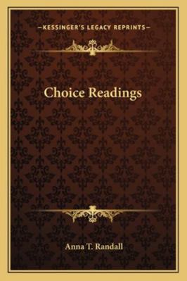 Choice Readings 1163295973 Book Cover