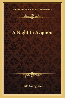 A Night In Avignon 1163583545 Book Cover