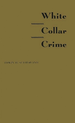 White Collar Crime 0313242275 Book Cover