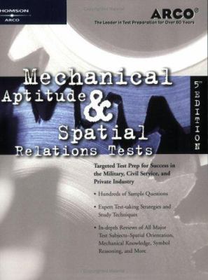 Arco Mechanical Aptitude and Spatial Relations ... 0768907098 Book Cover