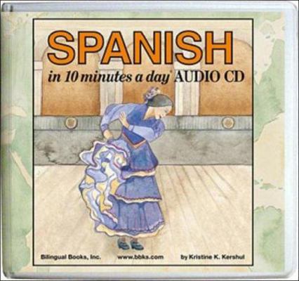 Spanish in 10 Minutes a Day Audio CD Wallet - L... 1931873283 Book Cover