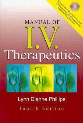 Manual of I.V. Therapeutics 0803611870 Book Cover