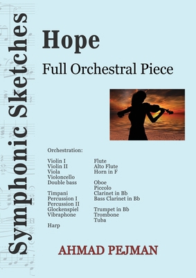 Hope: Full Orchestral Piece 1778920144 Book Cover