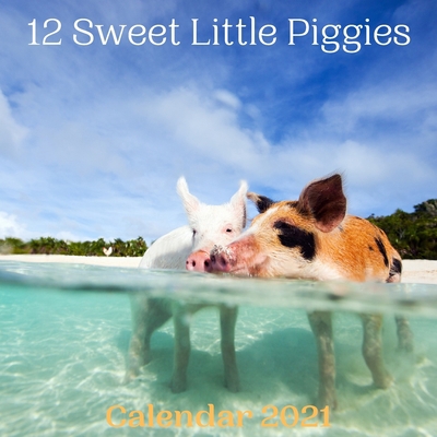 12 Sweet Little Piggies Calendar 2021 null Book Cover