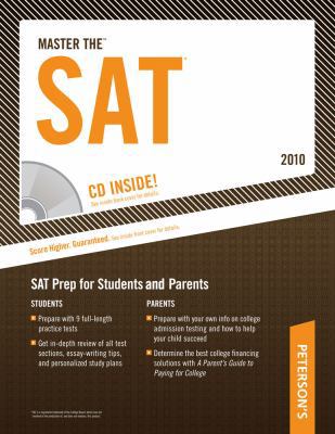 Master The SAT - 2010: CD-ROM INSIDE; SAT Prep ... 0768927919 Book Cover