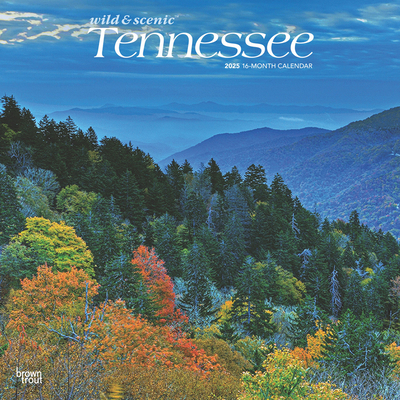 Tennessee Wild & Scenic 2025 12 X 24 Inch Month... 1975475763 Book Cover