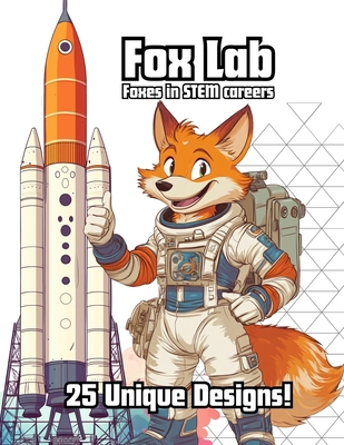 Fox Lab: Foxes in STEM careers B0DWSBSX5N Book Cover