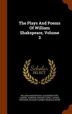 The Plays And Poems Of William Shakspeare, Volu... 1346100853 Book Cover