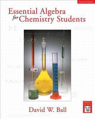 Essential Algebra for Chemistry Students B01CMYDE9A Book Cover