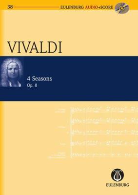 The Four Seasons Op. 8: Eulenburg Audio+Score S... 3795765382 Book Cover