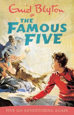 Five Go Adventuring Again 0340681071 Book Cover