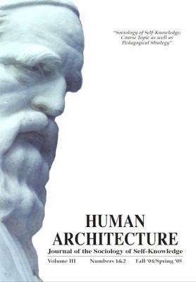 Sociology of Self-Knowledge: Course Topic as we... 1888024208 Book Cover