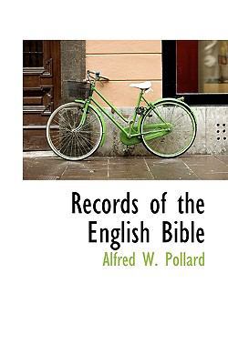 Records of the English Bible 1116558378 Book Cover
