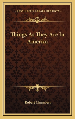 Things as They Are in America 1163862894 Book Cover