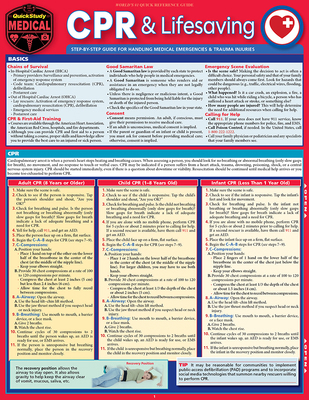 CPR & Lifesaving: A Quickstudy Laminated Refere... 1423218612 Book Cover