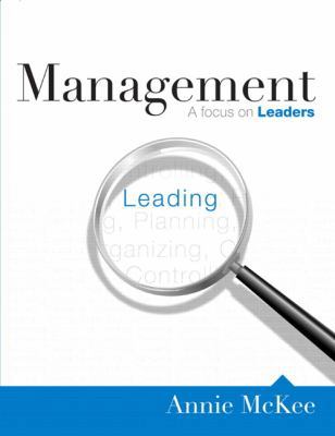 Management: A Focus on Leaders 0132575906 Book Cover