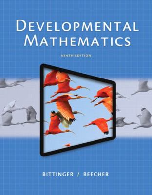 Developmental Mathematics: College Mathematics ... 0321997174 Book Cover