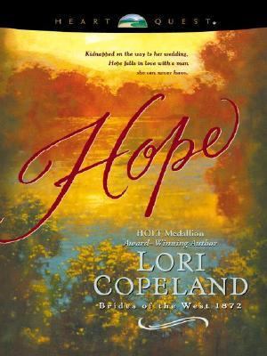 Hope Brides of the West 1872, Large Print 0739411829 Book Cover