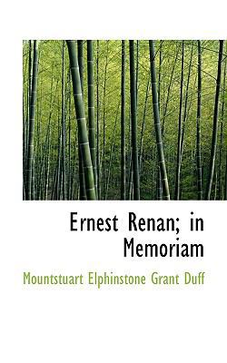 Ernest Renan; In Memoriam 1116373858 Book Cover