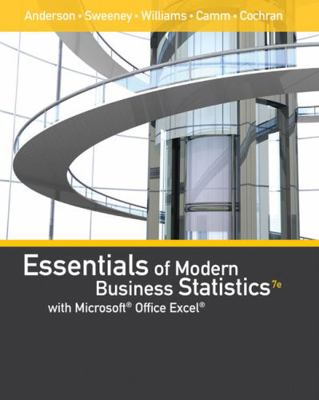 Essentials of Modern Business Statistics with M... 1337298298 Book Cover