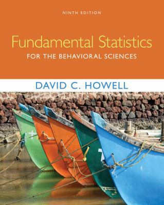 Fundamental Statistics for the Behavioral Sciences 1305652975 Book Cover