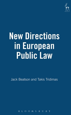 New Directions in European Public Law 1901362248 Book Cover