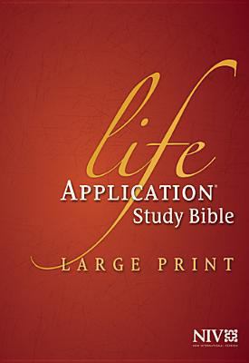 Life Application Study Bible-NIV-Large Print [Large Print] 1414359772 Book Cover