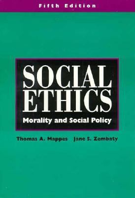 Social Ethics: Morality and Social Policy 0070401438 Book Cover