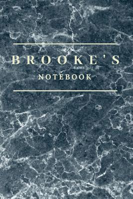 Brooke's Notebook: Personalised Custom notebook... 1079470840 Book Cover