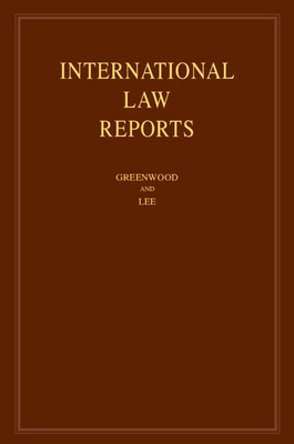 International Law Reports: Volume 196 1316511367 Book Cover