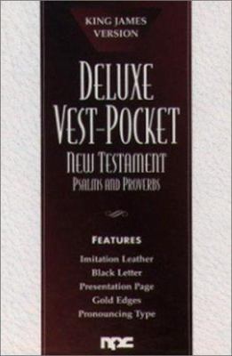 Deluxe Vest-Pocket New Testament with Psalms an... 0834003279 Book Cover