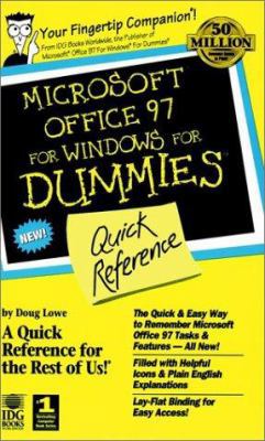 Microsoft Office 97 For Windows For Dummies: Qu... 0764500627 Book Cover