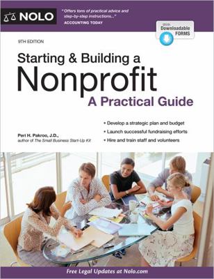 Starting & Building a Nonprofit: A Practical Guide 1413328393 Book Cover