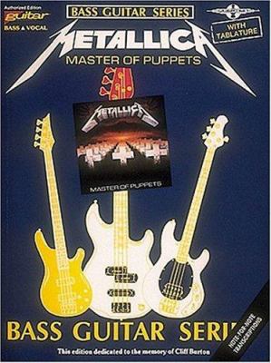 Metallica - Master of Puppets* 089524408X Book Cover