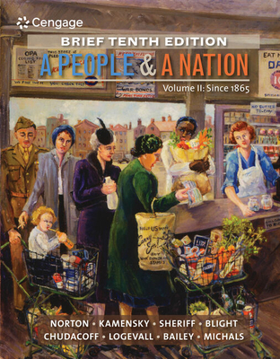 A People and a Nation, Volume II: Since 1865, B... 1285430867 Book Cover